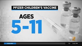 Pfizer Applies For Emergency Use Authorization For COVID Vaccine In Children 5-11
