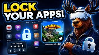 How to Lock Apps on Meta Quest (New UI Guide – Keep Apps Private 🔒)