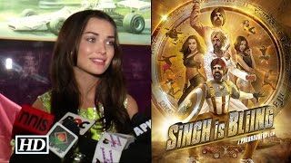 Amy Jackson Reacts on Singh Is Bling Box-Office Success