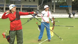 Jung Dasomi v Amy Timofeyeva – recurve women’s 3rd round | London 2012 Olympic Test Event