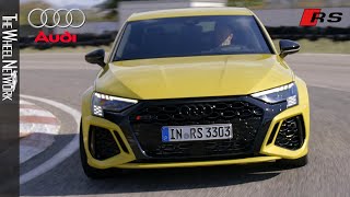 2022 Audi RS3 Sedan | Python Yellow | Track Driving in Greece