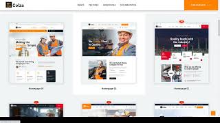 Colza - Mining and Industry WordPress Theme power mining