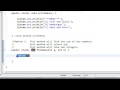 Introduction to Methods - Basic Examples
