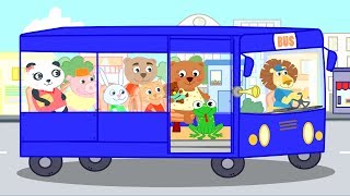 Wheels On The Bus Little Baby Song | Nursery Rhymes for Babies \u0026 Videos for Kids