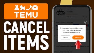 How To Cancel Items On Temu (100% WORKING) | Step By Step Tutorial