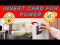 How to Use Card For Power ON || Hotel Key Card Switch Wiring Easily Explained || KEY CARD