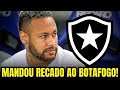 INCENDEIA TORCIDA DO FOGÃO!!! OLHA O QUE O NEYMAR FALOU SOBRE O BOTAFOGO! NOTICIAS DO BOTAFOGO HOJE!