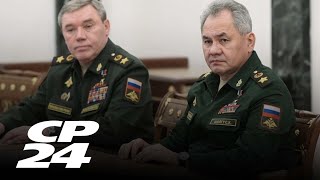 Russia releases footage of defence minister inspecting troops