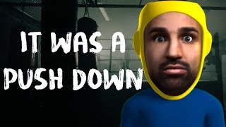 MMA Comedy Animations : It was a push down