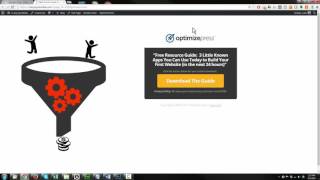 How To Build A Page Using A Pre-Built Template In OptimizePress