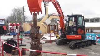 Démonstration du Godet pince sur KUBOTA