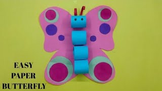 Easy Paper Butterfly // Beautiful butterfly//  paper butterfly