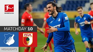 TSG Hoffenheim - FC Augsburg | 3-1 | Highlights | Matchday 10 – Bundesliga 2020/21