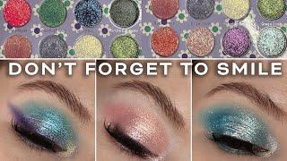 Sugar Drizzle Don't Forget to Smile Palette | Swatches and 3 Looks