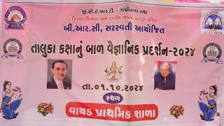 તાલુકા કક્ષાનું બાળ વૈજ્ઞાનિક પ્રદર્શન- 2024 સ્થળ:વાયડ પ્રાથમિક શાળા