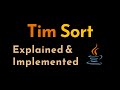 TimSort Explained and Implemented with Examples in Java | Tim Sort | Sorting Algorithms | Geekific