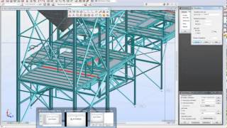 3. Steel Design - How to build the model and assign design parameters