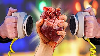 What Happens If We Defibrillate a Real Heart?