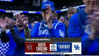 #14 Kentucky vs South Carolina Basketball Highlights (2/8/2025)