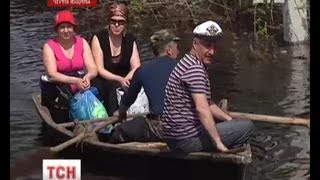 Жителі трьох сіл на Чернігівщині переживають справжній водний апокаліпсис