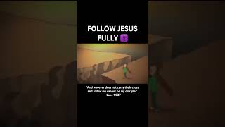 Follow Jesus Fully ❤️✝️ #jesus #cross #christianity #heaven #youtube #God #love