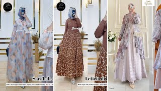 30+ GAMIS MUSLIM MOTIF MEWAH UNTUK LEBARAN 2025 / Part 10