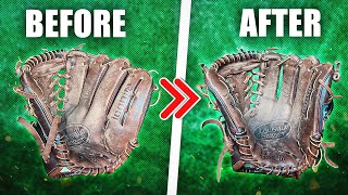 How to Get Bubbles Out of a Baseball Glove