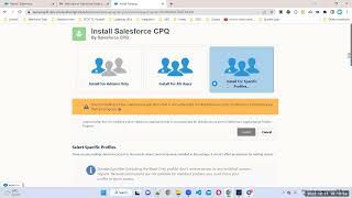 Video1 CPQ Package installtion  Salesforce CPQ