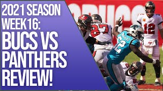 Tampa Bay Buccaneers vs Carolina Panthers REVIEW! | 2021 Regular Season week 16