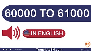 Numbers 60000 To 61000 In English Words