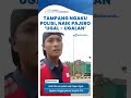 tampang oknum polisi arogan tabrak mobil pengendara lain di tol pamer senpi u0026 kta