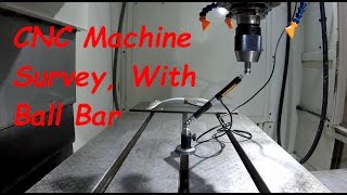 CNC Machine Survey using a Ball Bar