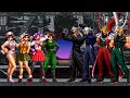 [KOF MUGEN] Athena Asamiya Team vs Rugal Bernstein Team