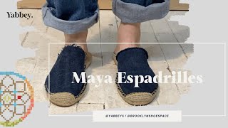 Maya Espadrilles Mule Tutorial
