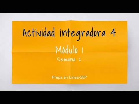 Módulo 1 - Actividad Integradora 4 - YouTube