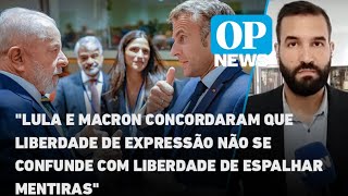 Lula e Macron conversam por telefone e manifestam preocupação com política da Meta | O POVO NEWS