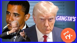 Listen and Watch - Gangsta's Paradise DONALD TRUMP, Joe Biden and Barack Obama | A.I. Presidents