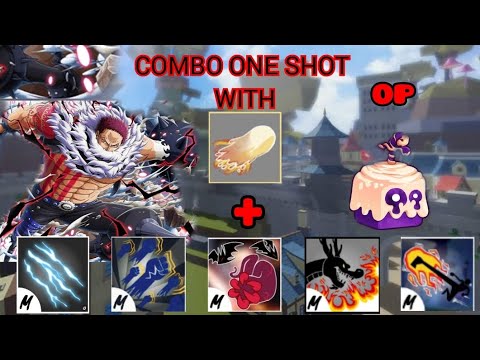 Blox Fruit - One Shot Combo Dough With All Melee - SUPER OP - YouTube