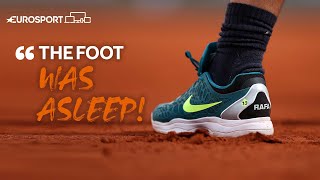 Rafael Nadal explains secret to controlling his foot injury | 2022 Roland Garros | Eurosport Tennis