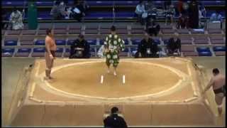 Kyushu 2015   Day 10 Wakaryusei vs Sagatsukasa