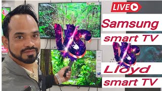 Lloyd  32HS400D  32 inch smart LED  TV vs Samsung UA32T4390 32 inch LED smart TV comparison