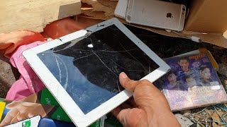 i Found Many Broken abandoned Phones! Restoration Destroyed ipad 2 broken phone Screen Replacement