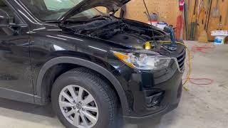 2016 Mazda CX-5 Serpentine Belt Tensioner Replacement.