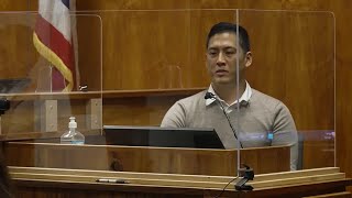 Suspect in love triangle murder addresses wife’s affair on witness stand