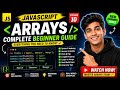 JavaScript Arrays Explained in One Video 🚀 | Arrays, Indexing, Push, Pop & Loops | Episode 10