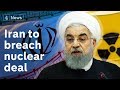 Iran says it will breach nuclear deal ‘in days’ as its uranium stockpile limit nears