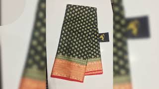 Semi Khaddi Georgette Banarasi sarees