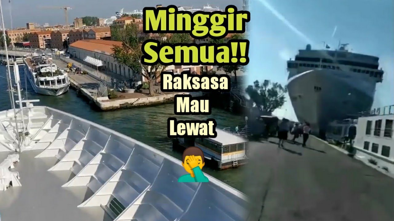 Kapal Pesiar Tabrak Dermaga | Menghajar Semua Yang Ada Di Depannya ...