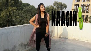Naagin | Aastha Gill , Vayu , Akasa ,Puri | One take shoot video | Dance Video 🐍