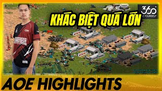 Chim Sẻ Đi Nắng cũng phải NÍN THỞ để đối đầu với Palmyran | AoE Highlights #aoe